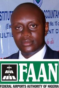 Ekelem Airhihen with FAAN logo