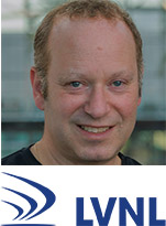 David Zwaaf with LVNL logo