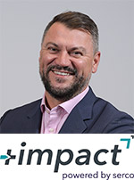 Phil Malem with Impact logo