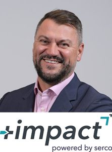 Phil Malem with Impact logo
