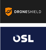 DroneShield and OSL logos